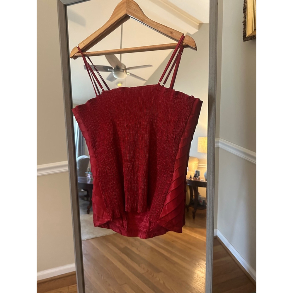 Wildcat Vintage Bedazzled Top Women 2XL Red Embellished - Picture 5 of 6